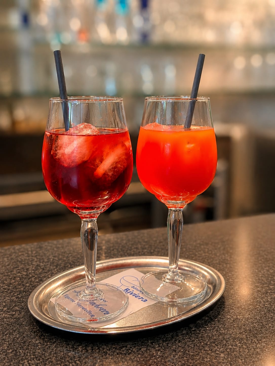 Aperitivo im Eiscafé Riviera